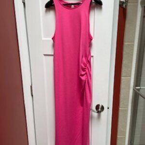 A NEW DAY Women's Sleeveless Ruched Ponte Dress